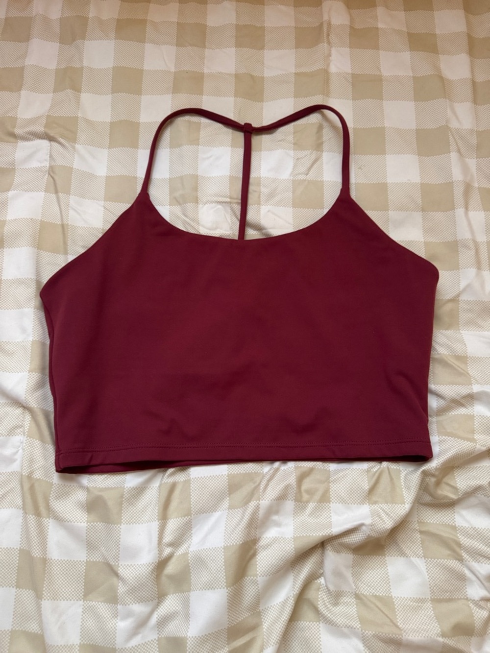 POPFLEX Flexy Crop Top - Crimson